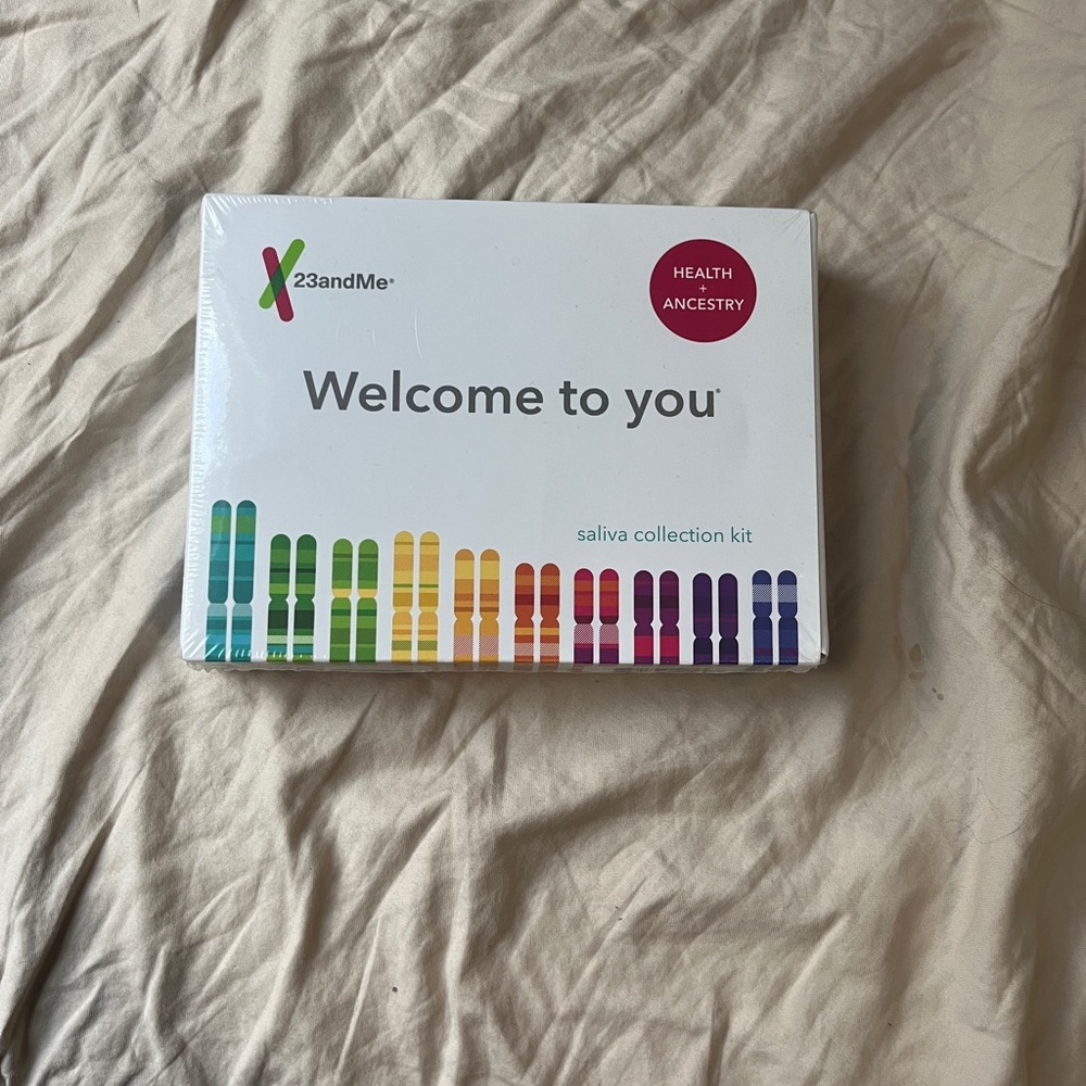23 and me health and ancestry test new never been opened